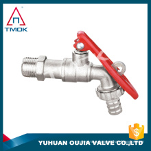 brass bibcock/water tap full port union double lockable motorize hydraulic DN 20 manual power with forged